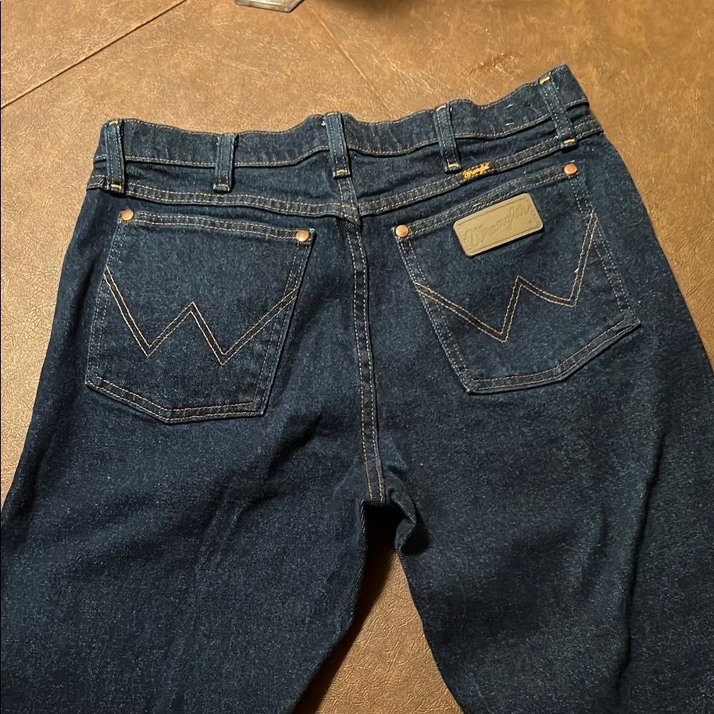Wrangler Blue Relaxed Fit Jeans with Iconic Stitching